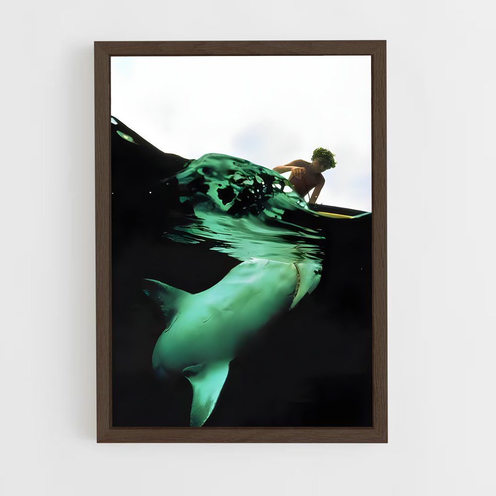 Poster Surfing with Dolphins – affiche Plongée sous-marine (vue 5)